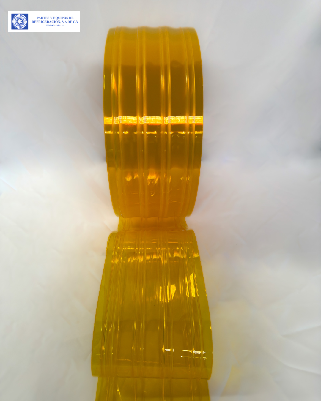 HD007A - Rollo doble costilla amarillo anti-insectos
