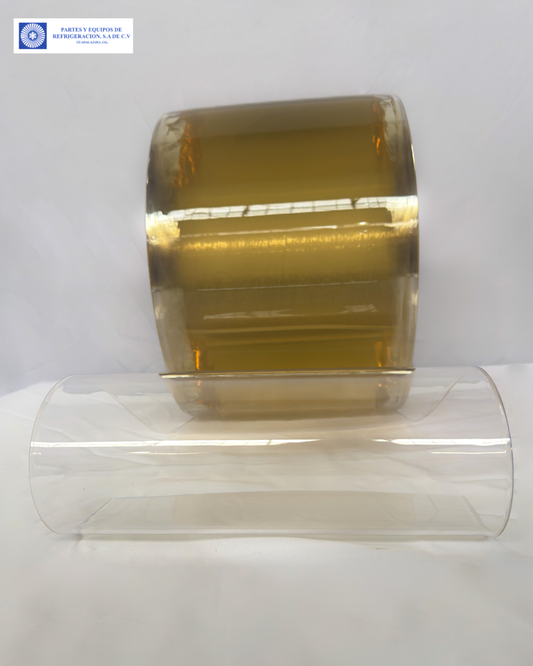 HD002A - Rollo estándar liso cristal natural